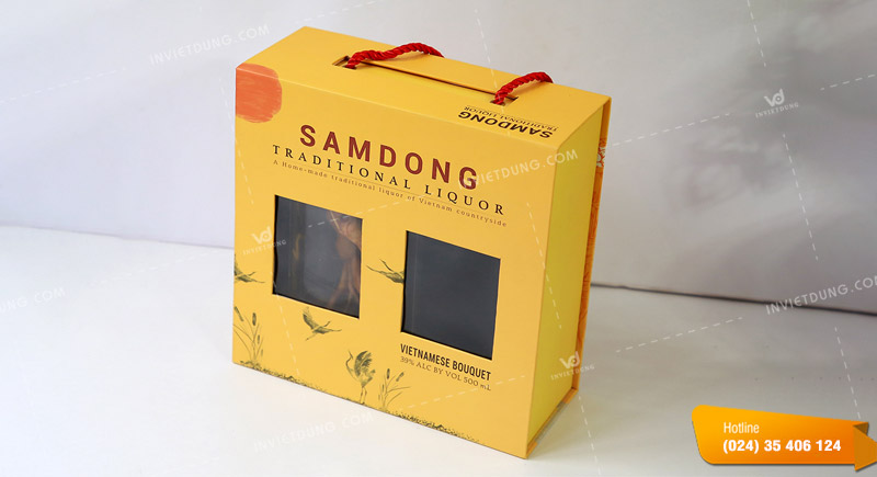 Túi giấy đựng nhân sâm