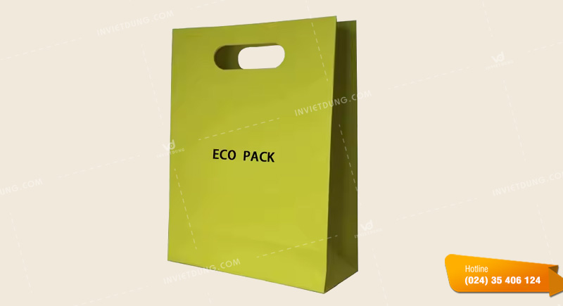 Mẫu túi giấy hột xoài