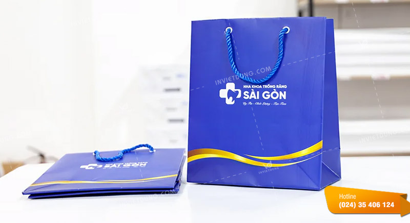 Mẫu túi giấy phòng khám nha khoa