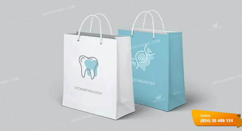 Mẫu túi giấy phòng khám nha khoa