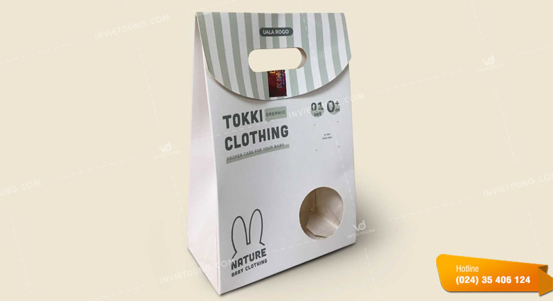 Túi nắp gập bóng kính