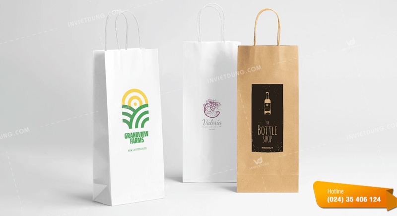 Nên thiết kế túi giấy đựng rượu như thế nào?