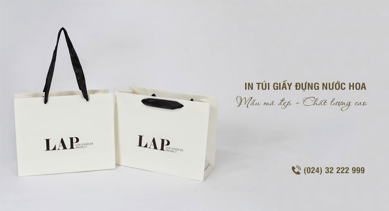 In túi giấy đựng nước hoa giá rẻ tại Hà Nội
