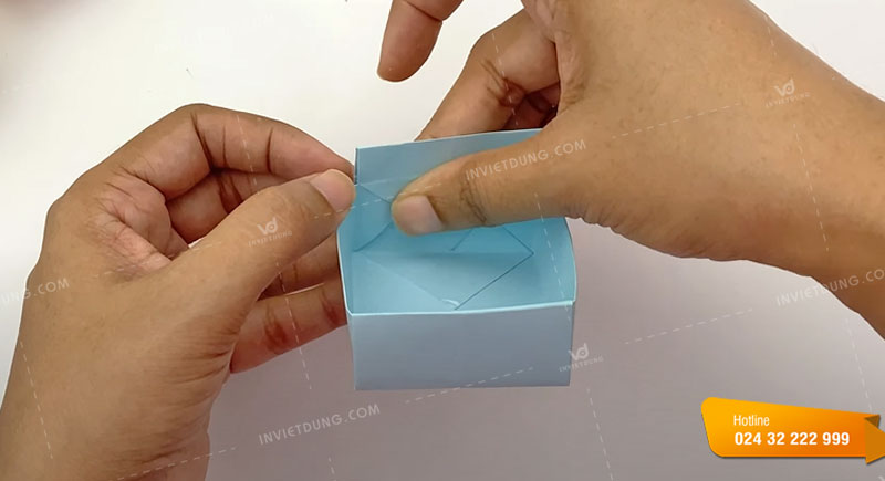 Cách làm hộp giấy có nhiều ngăn kéo nhiều đơn giản bước 9