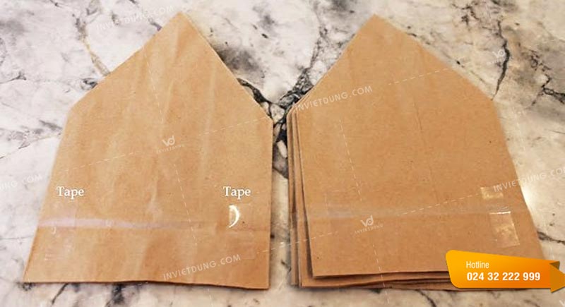 Chuẩn bị nguyên liệu làm túi giấy handmade tại nhà