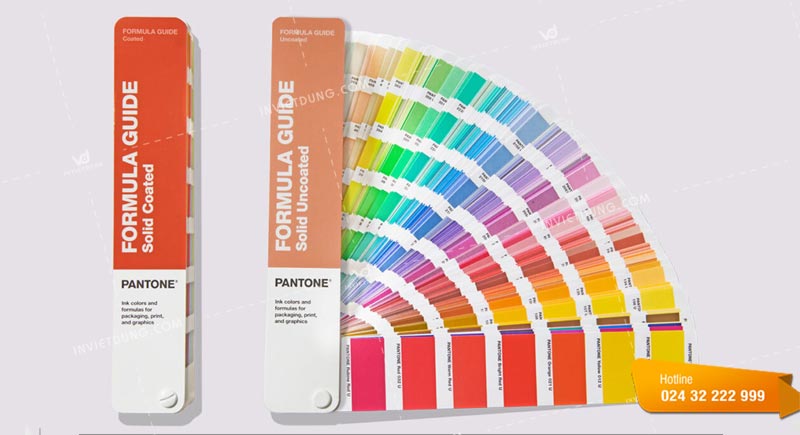 Ứng dụng của màu Pantone trong thiết kế in ấn là gì?