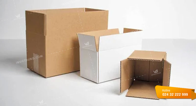 Thùng carton được sản xuất bằng giấy thân thiện với môi trường