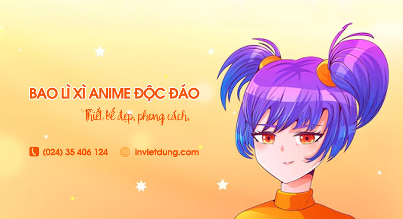 Bộ sưu tập 11+ mẫu bao lì xì Anime phong cách độc đáo