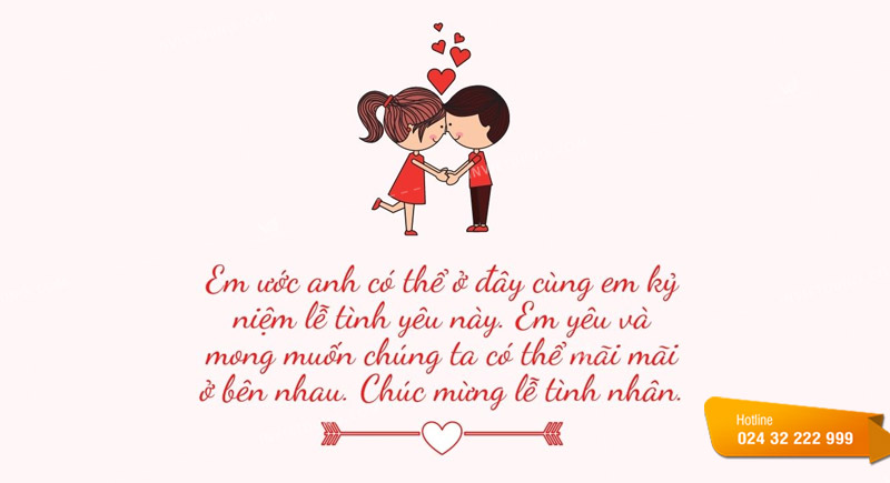 Những câu chúc valentine cho bạn trai, người yêu