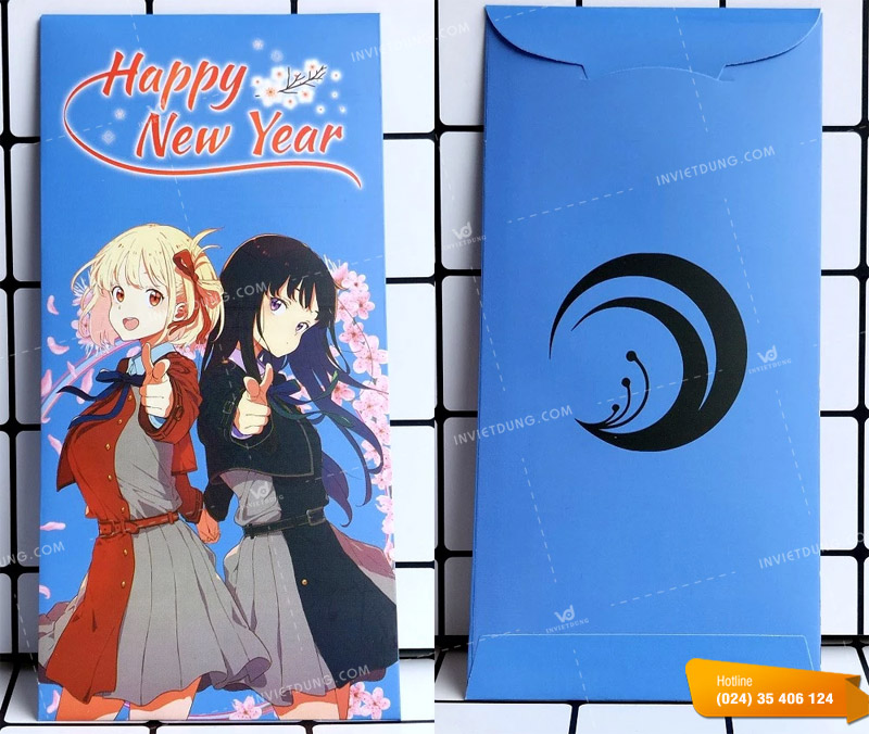 Mẫu bao lì xì anime