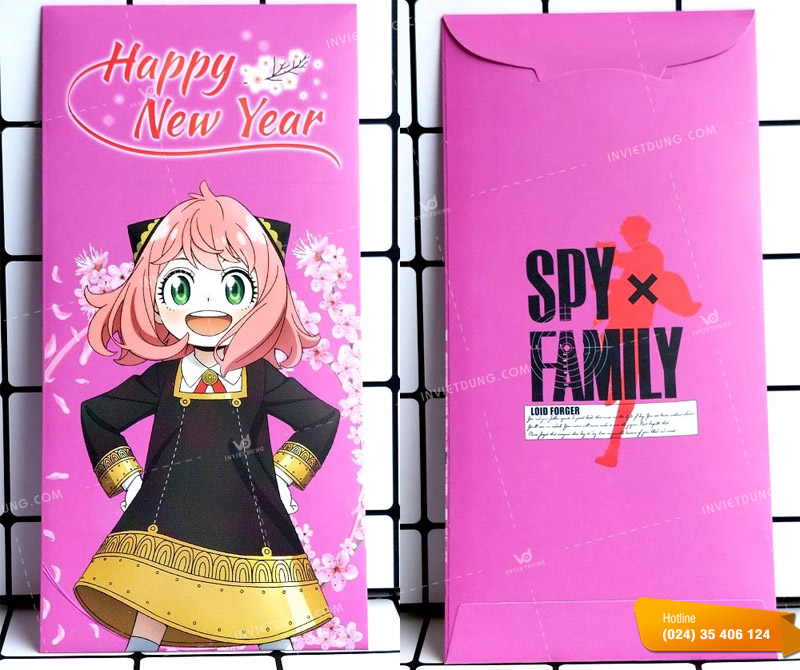 Mẫu bao lì xì anime