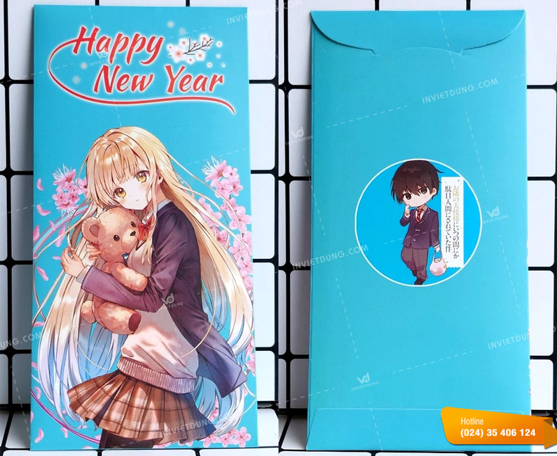 Mẫu bao lì xì anime