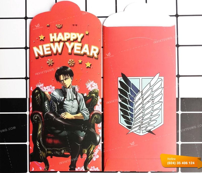 Mẫu bao lì xì anime