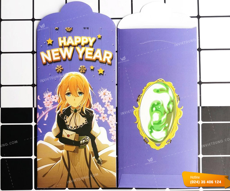 Mẫu bao lì xì anime