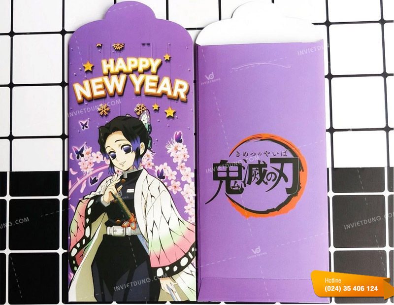 Mẫu bao lì xì anime