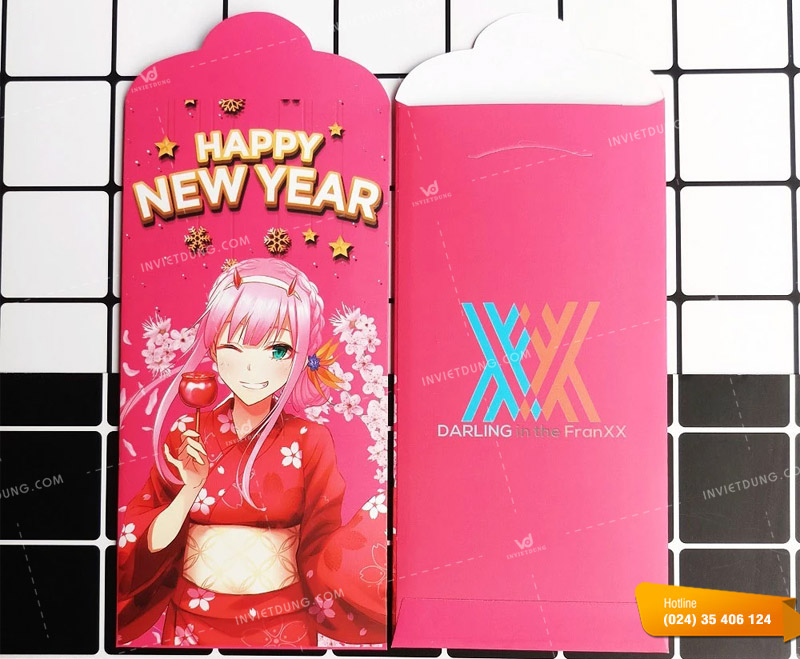 Mẫu bao lì xì anime