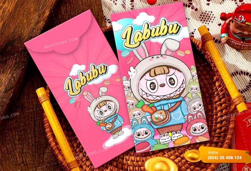 Mẫu bao lì xì cute hoạt hình