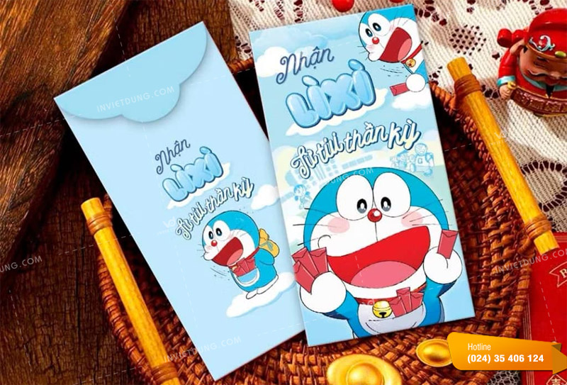 Mẫu bao lì xì cute hoạt hình