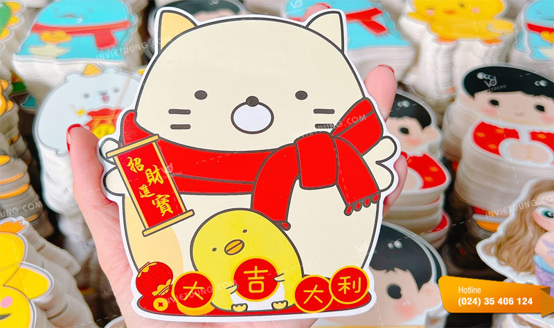 Mẫu bao lì xì cute, đáng yêu