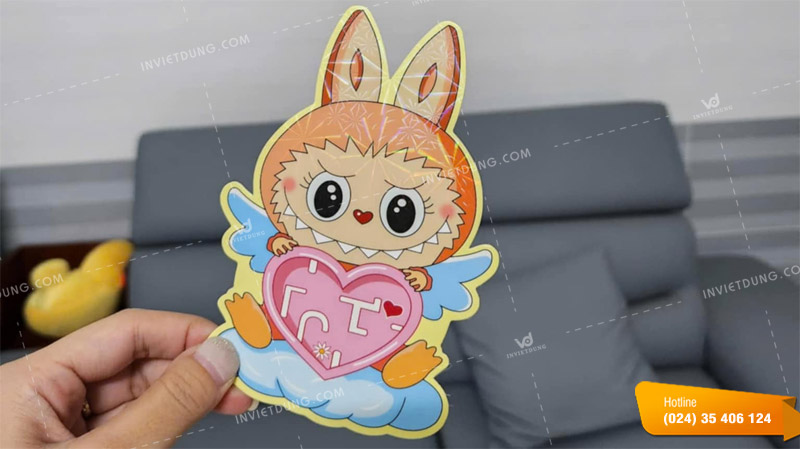 Mẫu bao lì xì hình thú