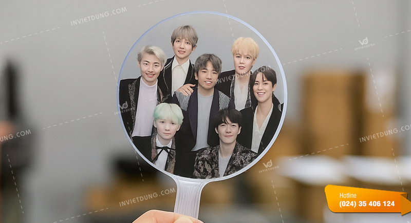 Quạt nhựa thần tượng Kpop dành cho ai?