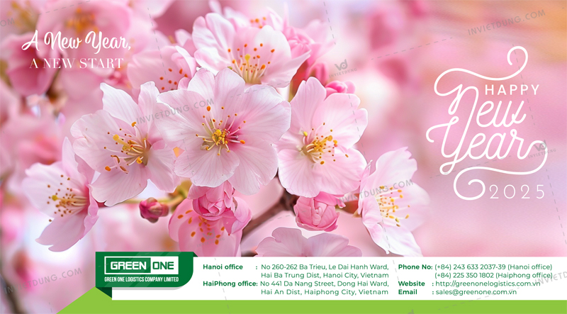 Ruột lịch để bàn chữ M công ty Green One