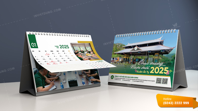 Lịch để bàn độc đáo