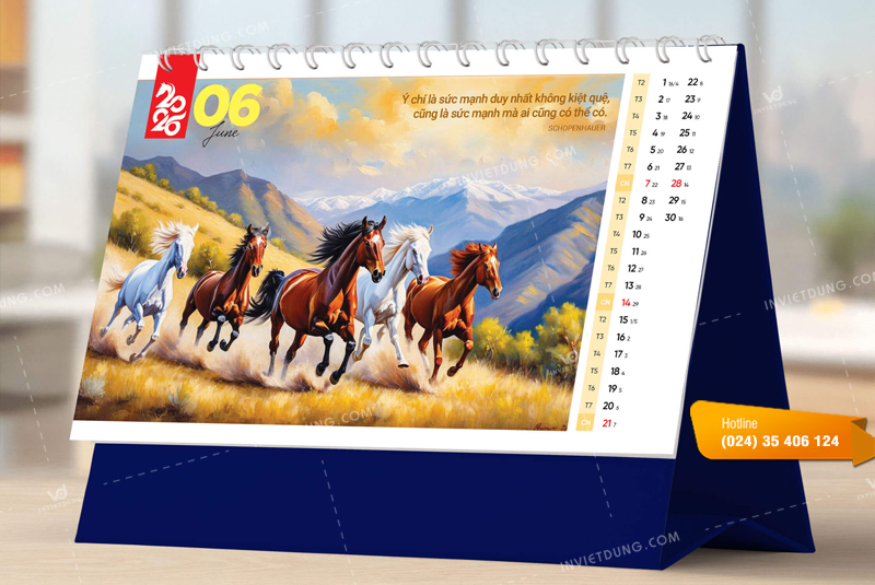 Chủ đề thiết kế lịch Tết 2026 Bính Ngọ