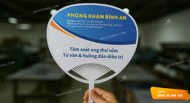Những ai có thể in quạt nhựa sử dụng trong bệnh viện?