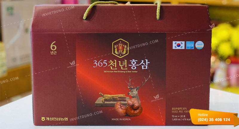 Mẫu túi giấy đựng nấm linh chi
