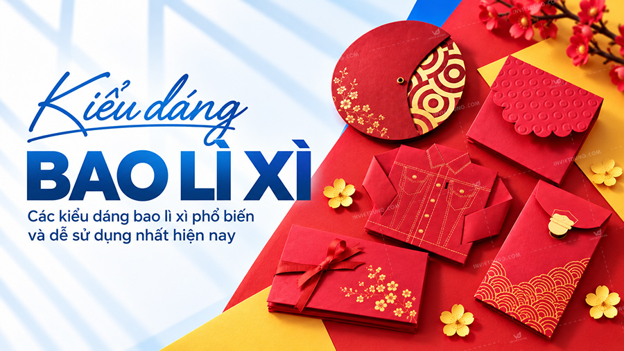 Kiểu dáng bao lì xì