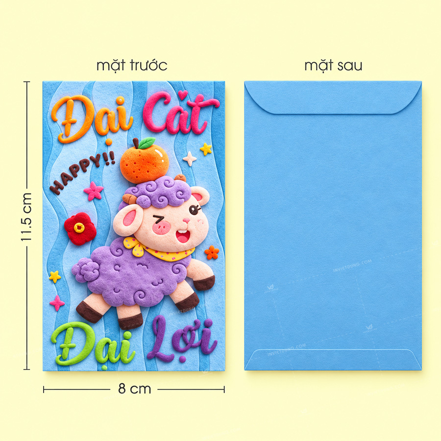 Bao lì xì cỡ nhỏ
