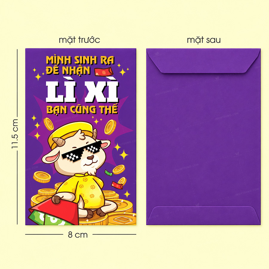 In bao lì xì mini
