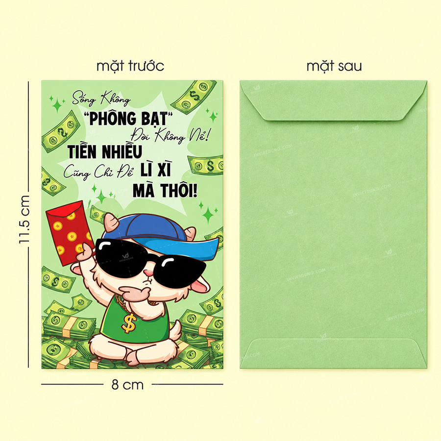 Bao lì xì cỡ nhỏ