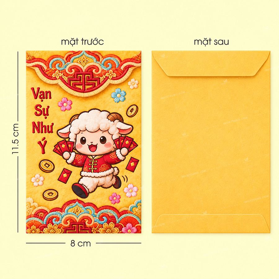 Bao lì xì cỡ nhỏ