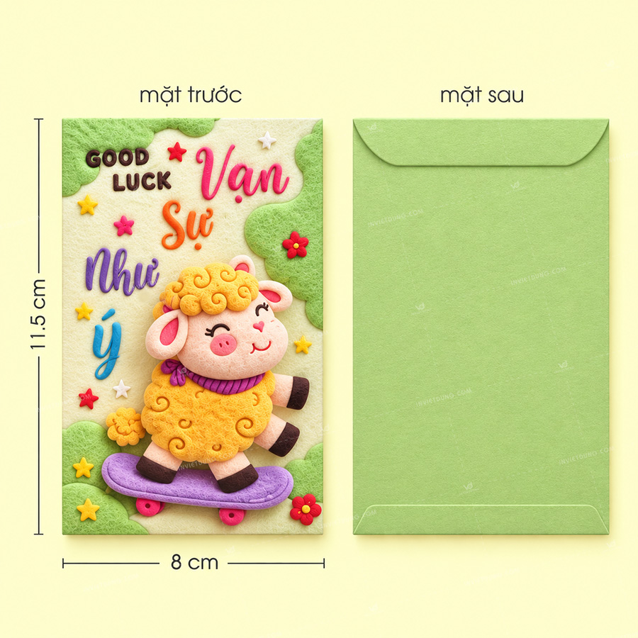 Bao lì xì cỡ nhỏ