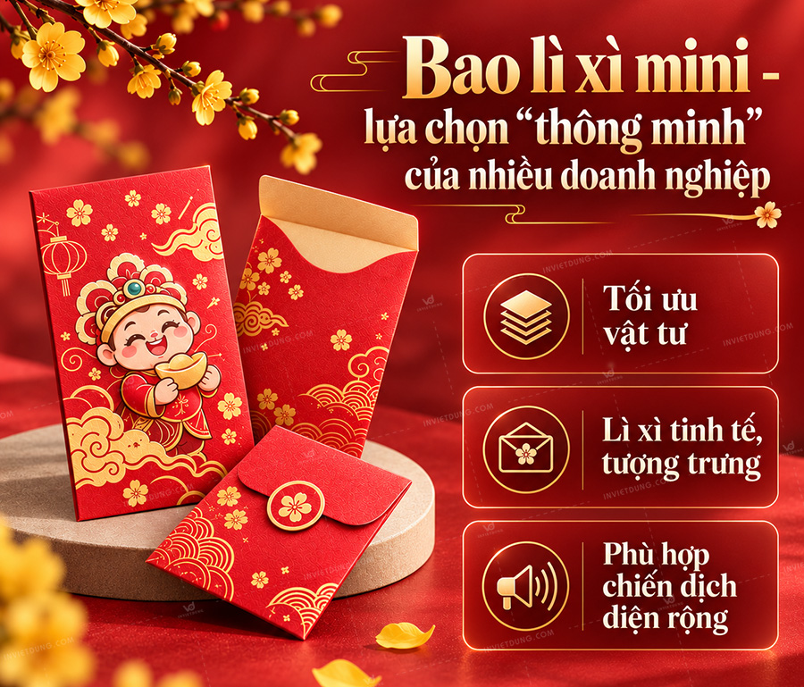 Bao lì xì mini