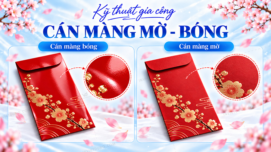 Cán màng bao lì xì