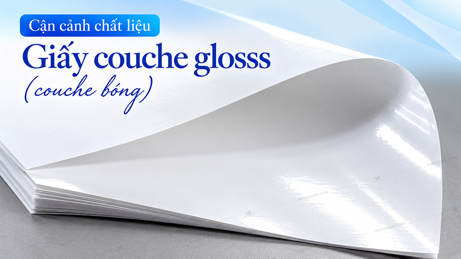 Giấy couche bóng