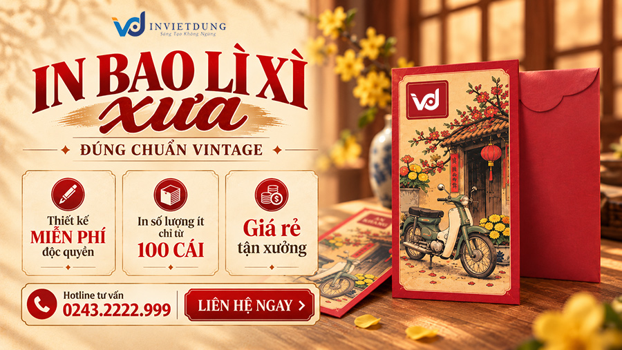 In bao lì xì xưa