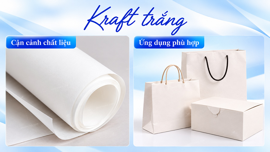 Giấy kraft trắng