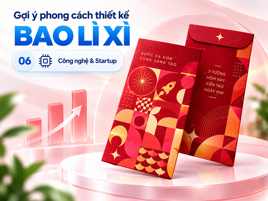 Bao lì xì phong cách công nghệ, startup