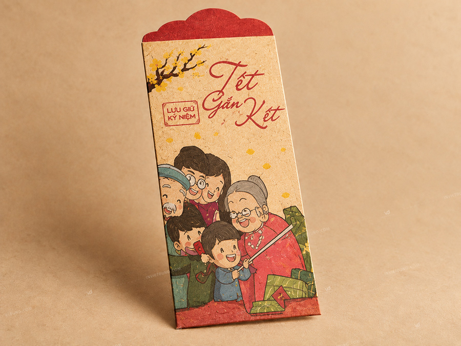 Mẫu bao lì xì xưa