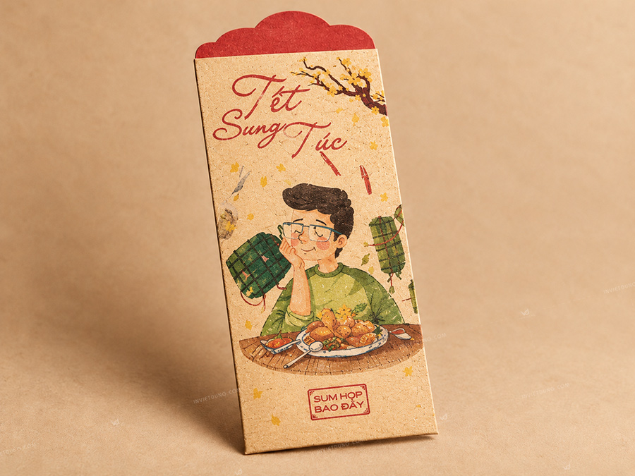 Mẫu bao lì xì xưa