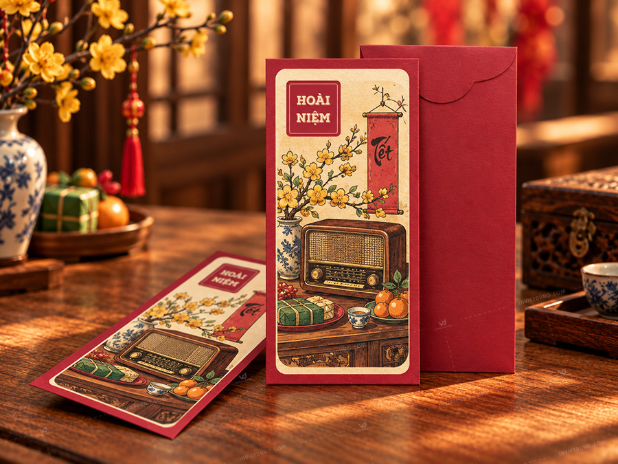 Mẫu bao lì xì xưa