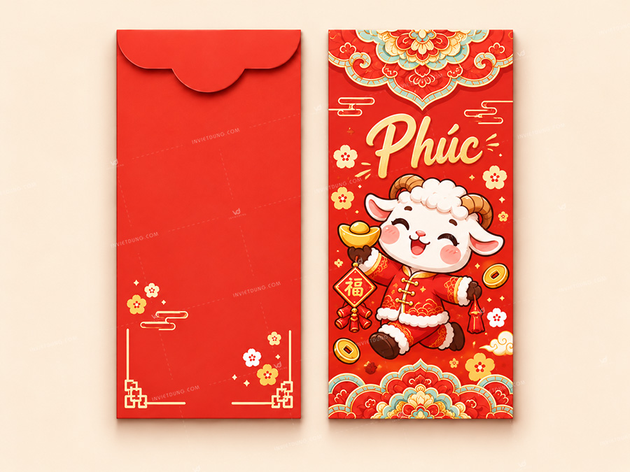 Mẫu bao lì xì 2027