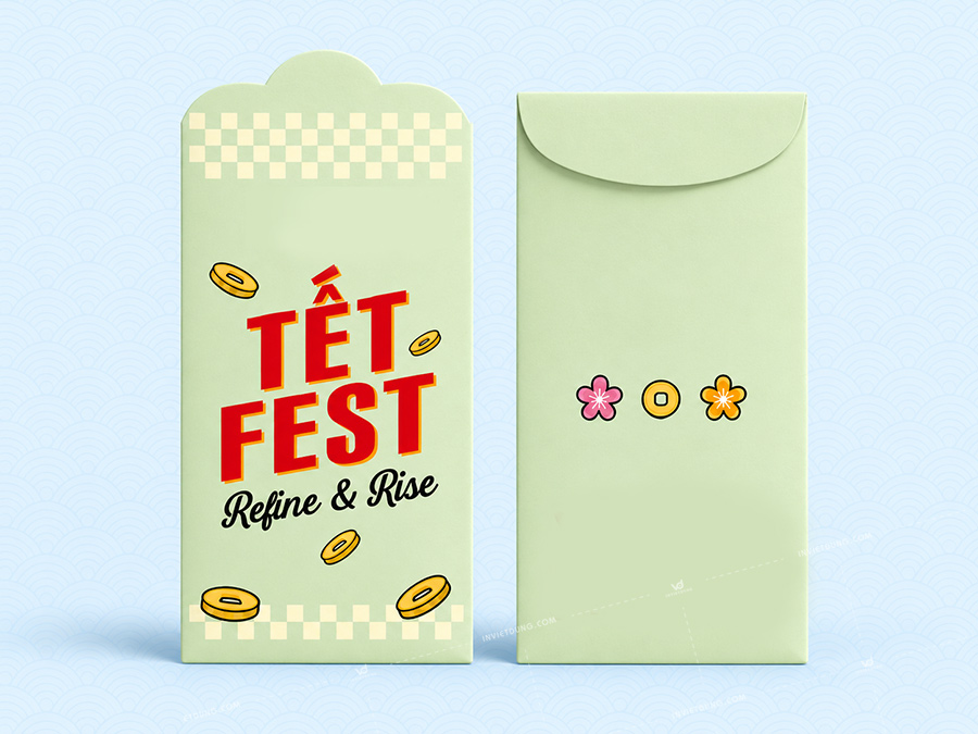 Các thông điệp trên bao lì xì