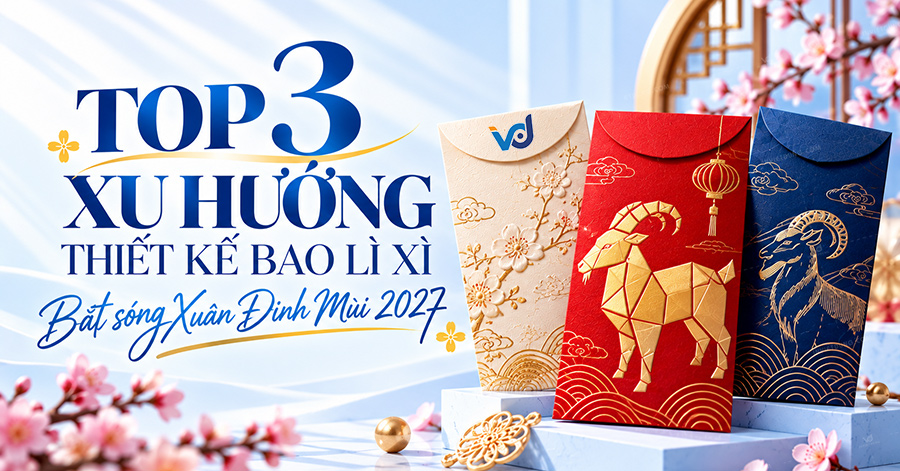 Xu hướng thiết kế bao lì xì
