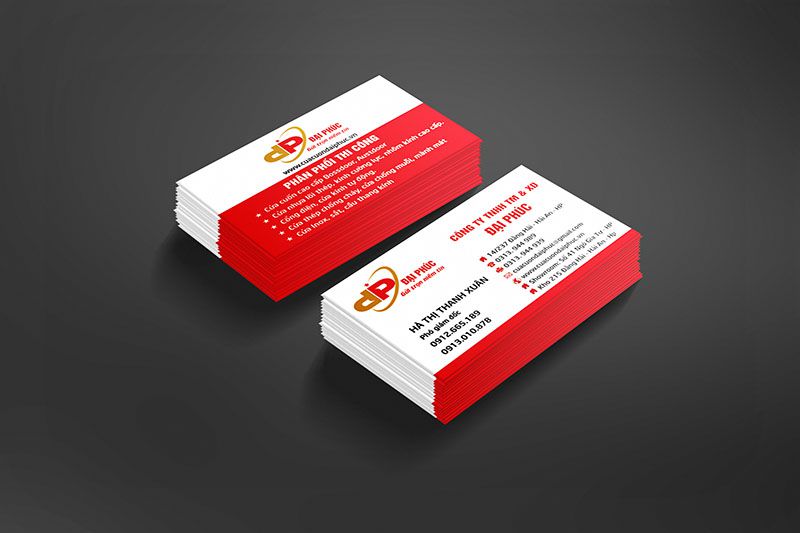 In card visit tại Hải Phòng