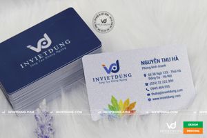 In card visit nhựa giá rẻ Hà Nội
